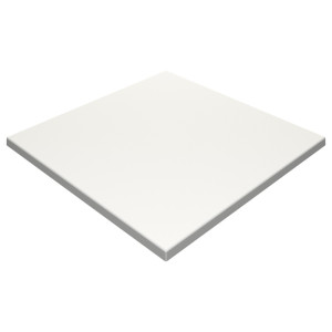 800mm Square SM France Duratop - White