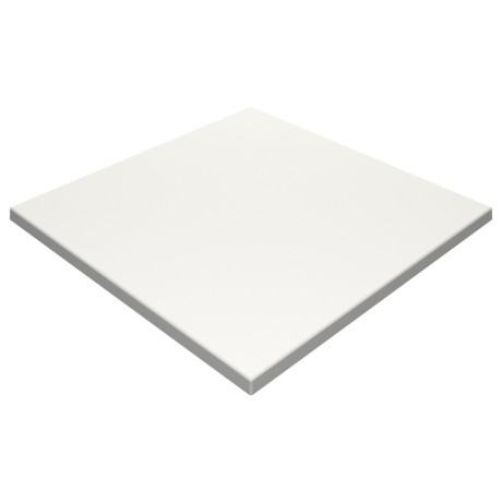  800mm Square SM France Duratop - White