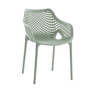 Kassandra Poly Arm Chair Light Green