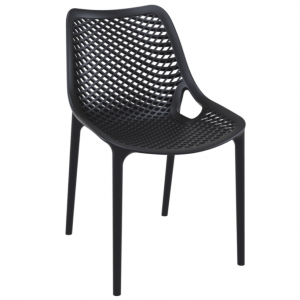 Air Side Chair - Black