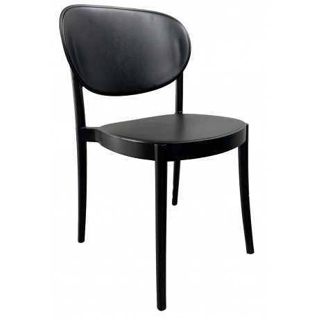 Bak Poly Side Chair "Black"