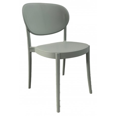 Bak Poly Side Chair "Moss Grey"