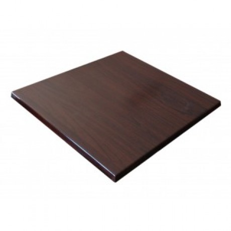 800mm Square Heatproof Table Top - Walnut