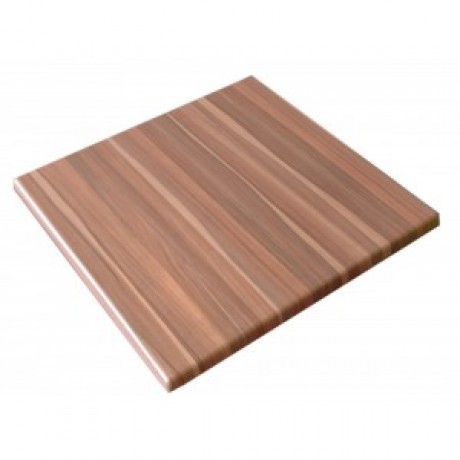 700mm Square Heatproof Table Top - Teak