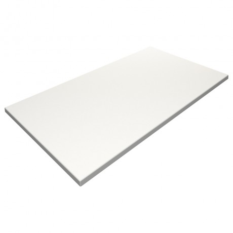 SM France Duratop 1200 x 800mm Rectangular - White