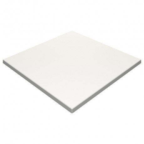  800mm Square SM France Duratop - White